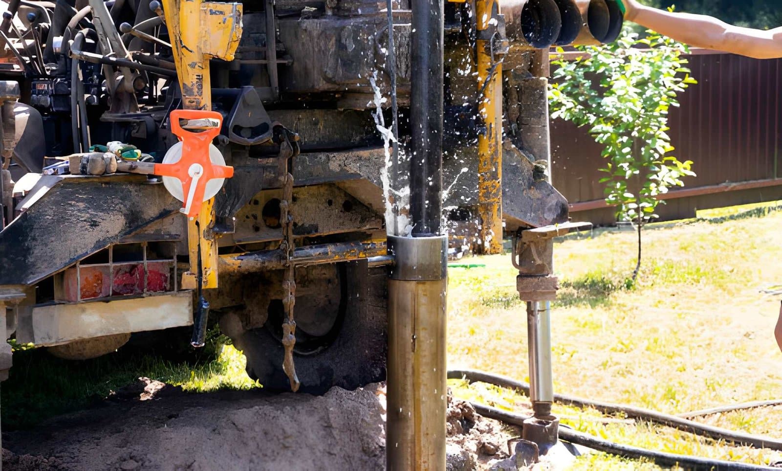 Water well construction